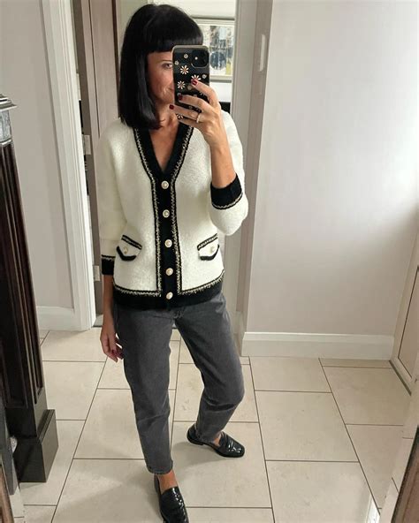 chanel bicolor|Chanel cardigans.